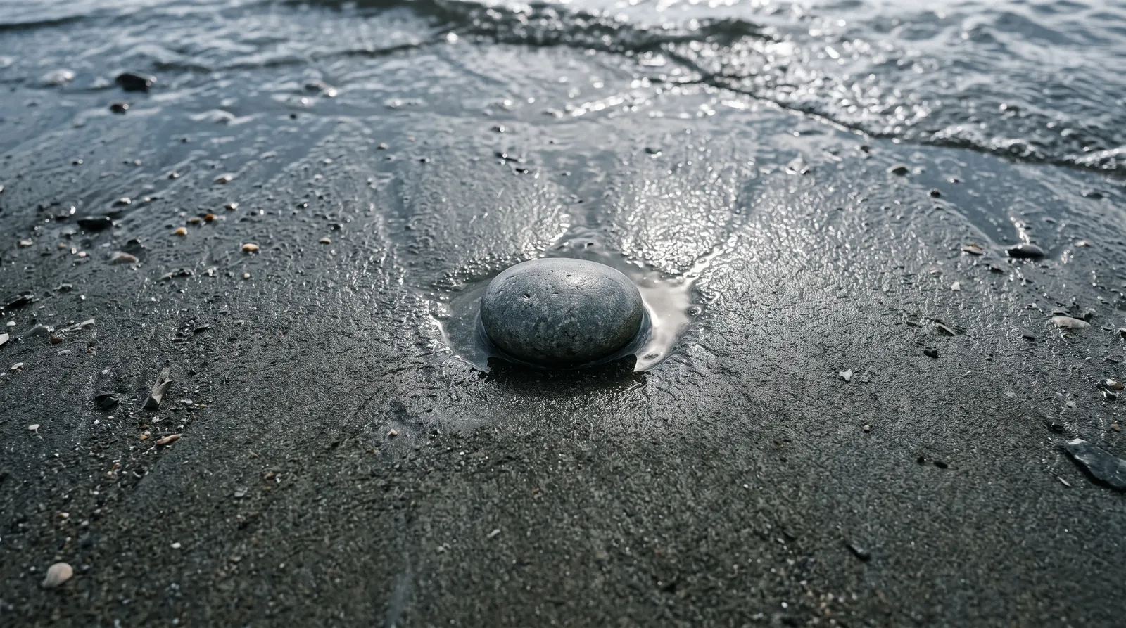 Serene image accompanying the endorsement from Mental Health & Wellness